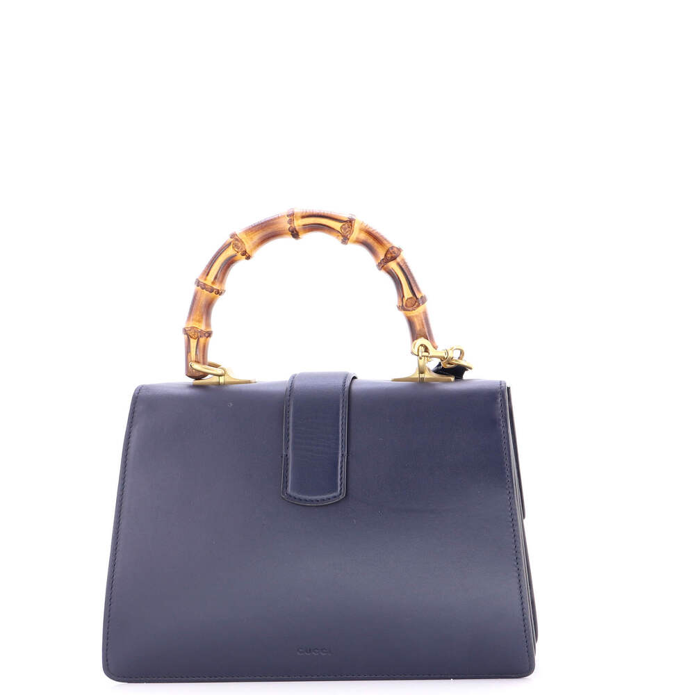 Gucci Medium Dionysus Bamboo Top Handle Bag Colorblock Leather - Picture 3 of 7
